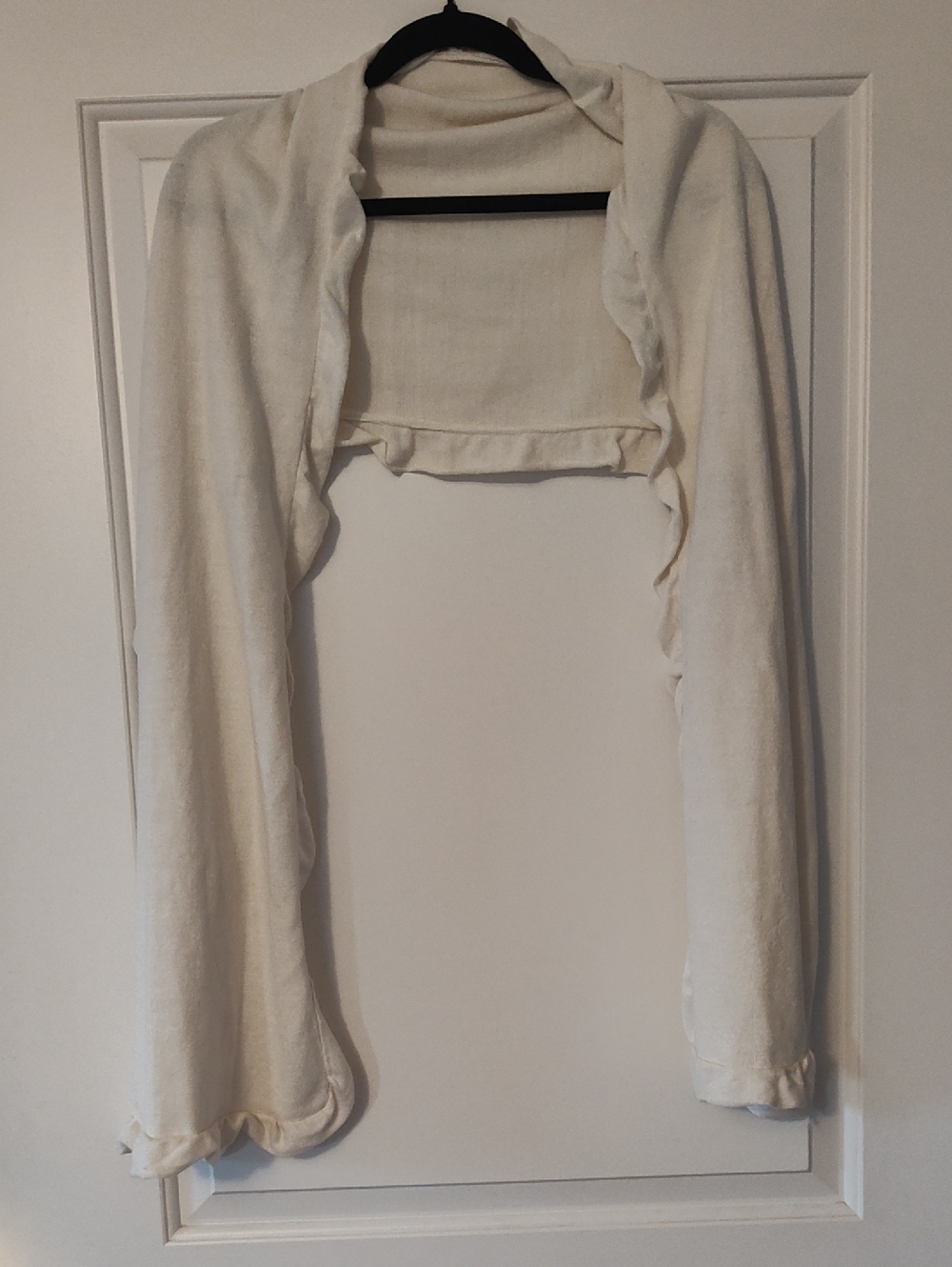 Cream Shrug/Scarf